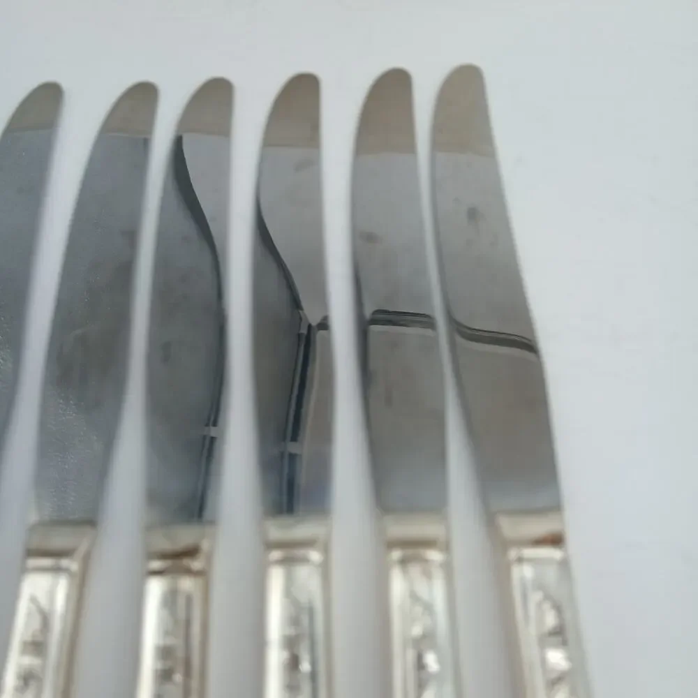 8X BK Rogers Starlight BUTTER KNIVES Silverplate International